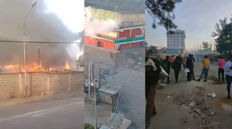 Angry Protests Erupt in Gikomba Over Police Shooting